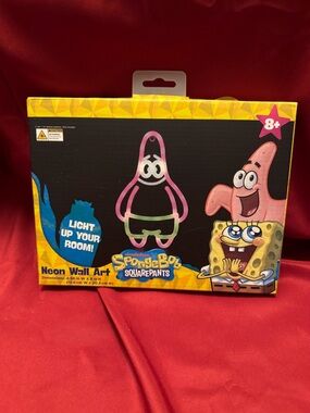 NIB- SpongeBob SquarePants Neon Patrick Wall Light